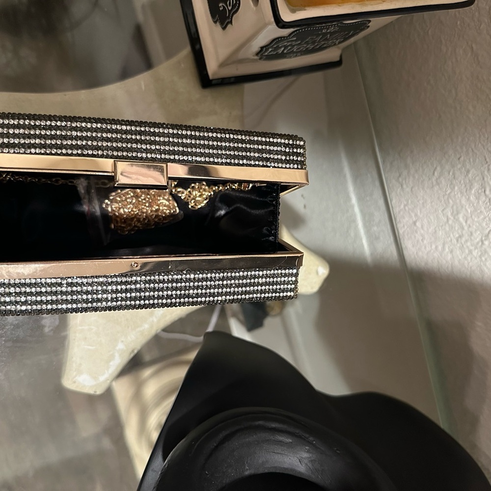 Rhinestone Cassette Clutch - Picture 5 of 11